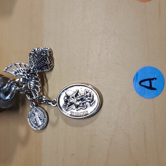 Religious 2 for 1 price - Wine Cork - Christian Key Chain - Purse Charm - Pick 2 - Picture 2 of 5